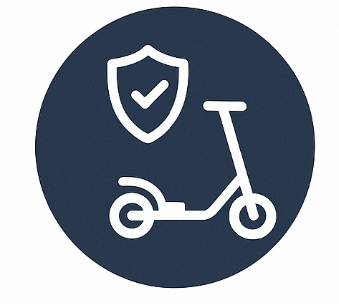 Accidente de scooter eléctrico con conductor sin seguro en Miami